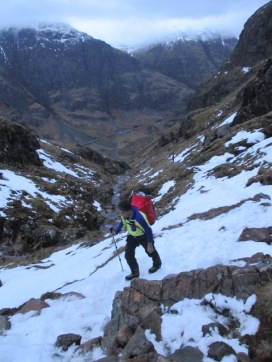 The Polartec fabrics were good for approaches, drying out quickly for the route.