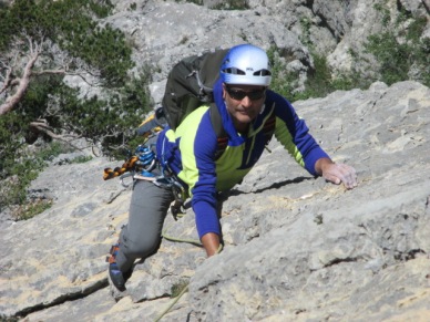 The Marduk was comfortable on big multi pitch routes.