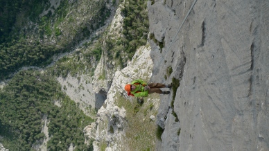 Arc'teryx Alpha FL Jacket - descending after the classic 18 pitch rock route, Rankxerox on Tete d